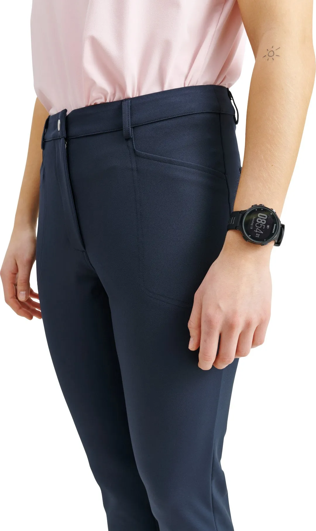 Women Elite 7/8 trousers ( high waist)-4-ways stretch