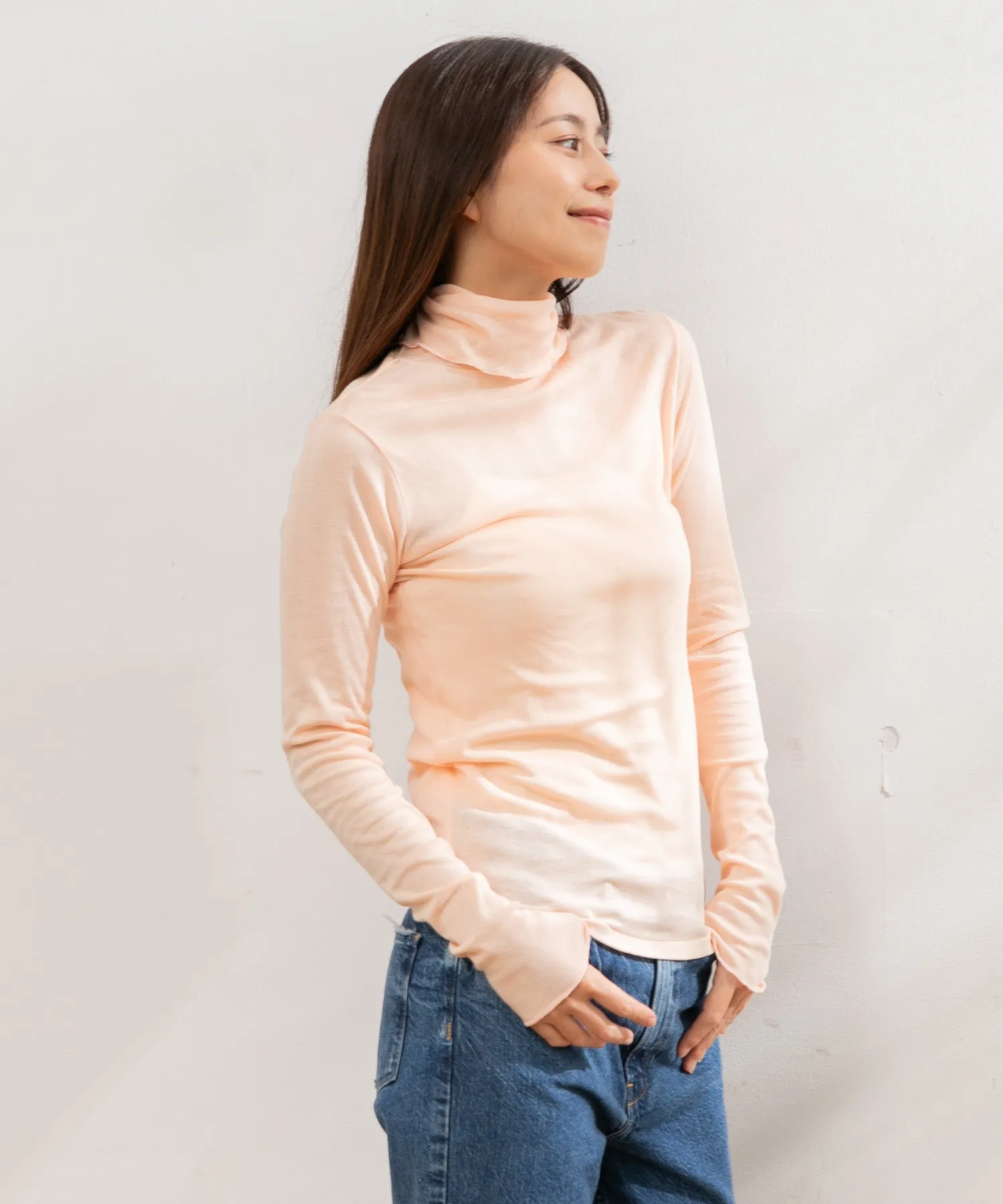 【WOMEN】Robert P’miller L Prib turtle L/S Tee