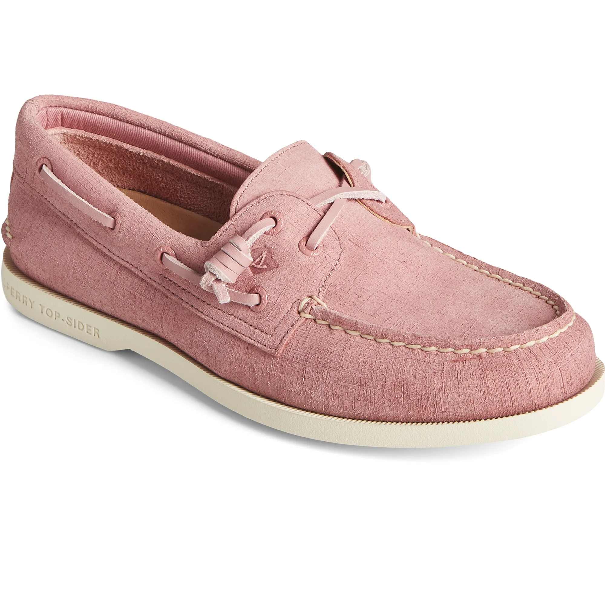 Women's Authentic Original PLUSHWAVE Checkmate Dusty/Rose Boat Shoe (STS86657)