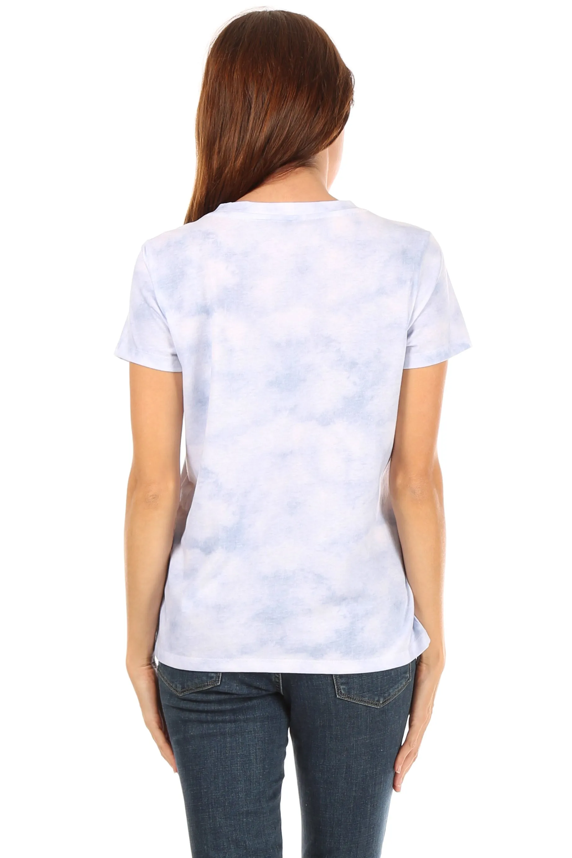 Women's "GO WITH THE FLOW" Short Sleeve Icon T-Shirt